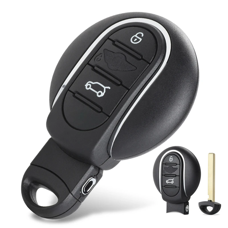 KEYECU Model: IDGNG1 315/ 433MHz FCC ID:NBGIDGNG1 Smart Remote Car Key Fob for BMW Key Mini Copper 2016-2017 IC:2694A-IDGNG1