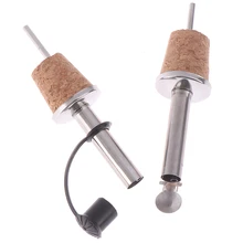 1 шт. пробка для винной бутылки хранения твист колпачок вилка вино многоразовый Вакуумный Герметичный Красный бутылки вина Пробка