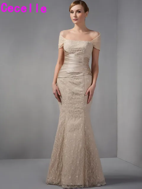 Off Shoulder Mother of the Bride Dresses