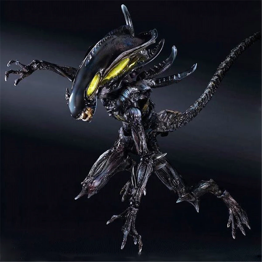 Haocaitoy PA фигурки Spitter Aliens Colonial Marines Variant Ver. ПВХ Фигурки Коллекционная модель игрушки 28 см