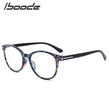 IBOODE цветочные круглые очки для чтения для женщин и мужчин, очки для дальнозоркости, женские и мужские очки для дальнозоркости, унисекс, диоптрийные очки