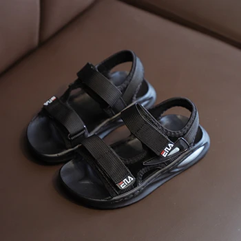 

Baby Comfortable Sandals 2019 Summer Boy Girls Beach Shoes Children Fashion Sport Sandals Anti Slip Kids Soft Rubber Shoes KS196