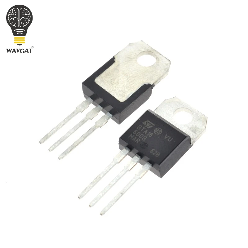 10 шт WAVGAT BTA16 600B Triacs 16 A 600 вольт TO 220 новые оригинальные стандартные TRIACS|triac bta16|c c |