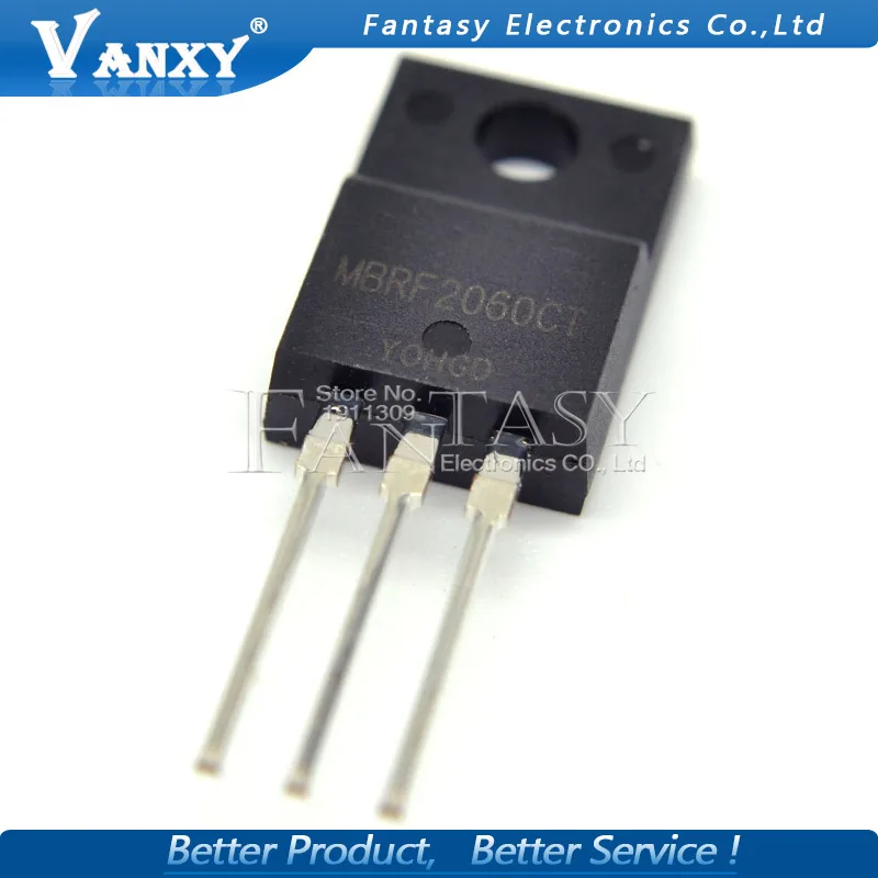 10 шт. MBRF2060CT TO220F MBR2060 MBRF2060 20A 60V TO 220F|free shipping nordstrom|free dswfree tiger direct |
