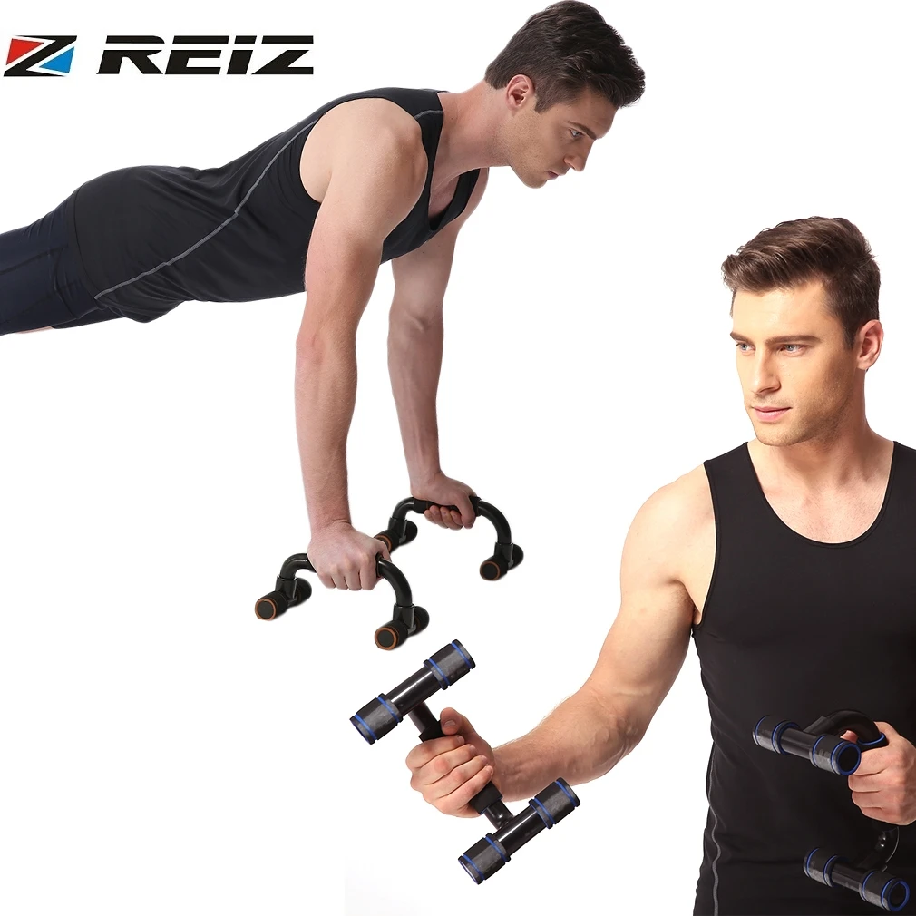 REIZ popular Push Up Bars Stand Handle Exercise Training