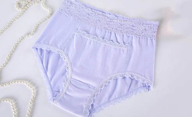 Jerrinut Sexy Physiological Warming Palace Underwear Waterproof Pockets Seamless cotton Panty Plus Size XL XXL XXXL XXXXL Pants7777