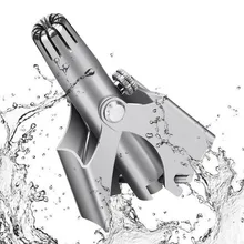 Дропшиппинг мини портативный мужской удаление волос из носа триммер из нержавеющей стали водонепроницаемый бритва-триммер для удаления SMJ