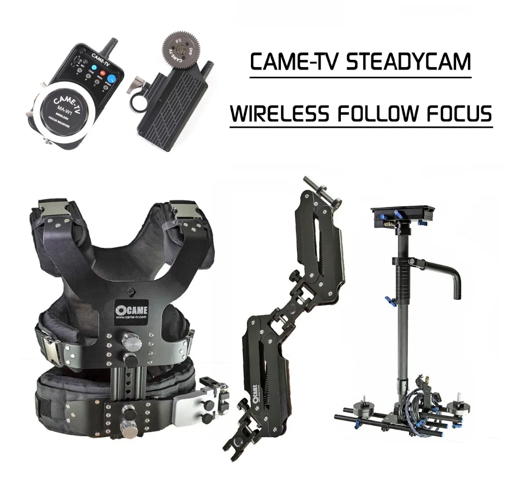 CAME TV 2.5 15kg Load Camera Steadicam with CAME TV Wireless Follow