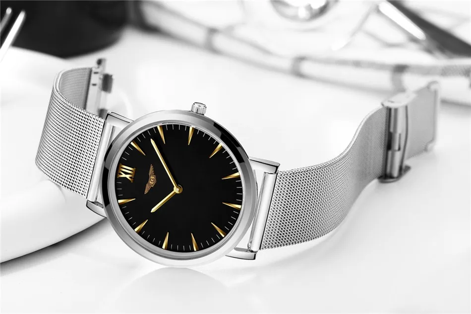 Watch Men GUANQIN Relogio Masculino Gold Simple Mens Watches Top Brand Luxury Ultra Thin Quartz Watch New Year Gifts for Friends (12)