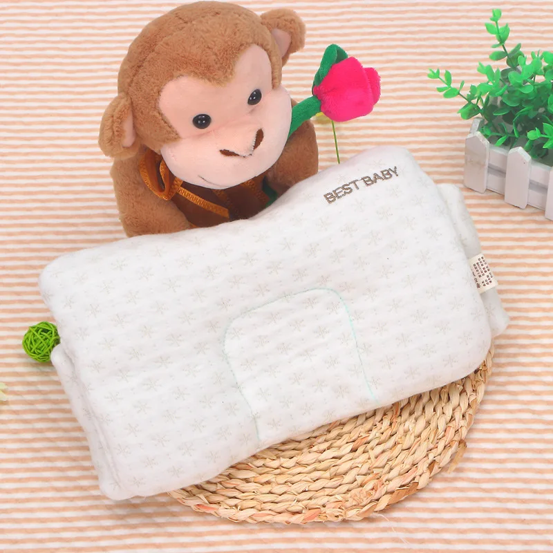 Baby Pillow Infant Detachable Prevent Flat Head Pillows Figure Soft