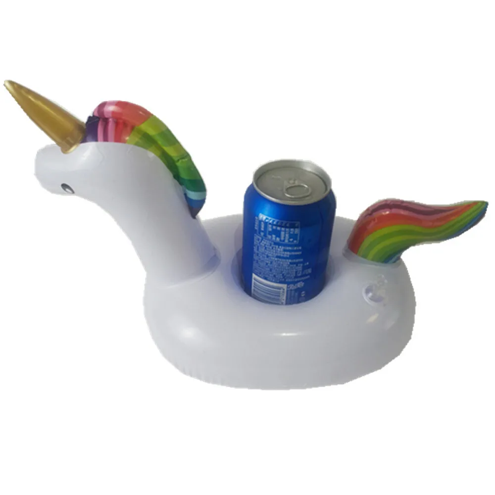 2018 Newest Party Supplies Mini Unicorn Inflatable Cup Holder Drink