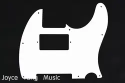 Нико белый 1-слойные Электрогитары накладку хамбакера Cut Pickguard для Fender Tele Стиль Гитары Бесплатная доставка Оптовая продажа