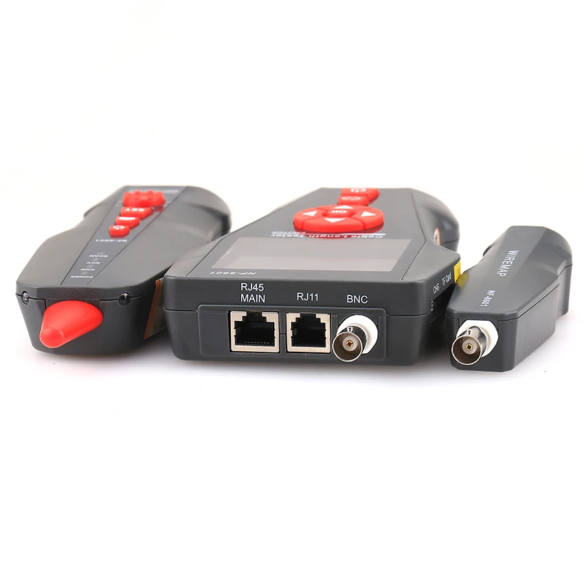 NF 8601W Многофункциональный тестер сетевых кабелей типа al с функцией POE и PING