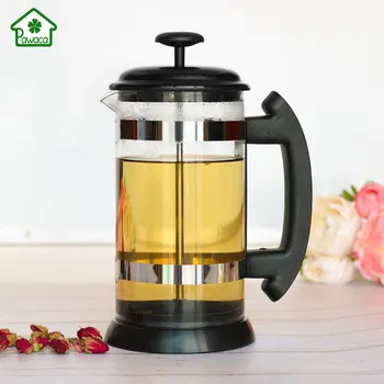 

1000ml Glass Teapot French Coffee Tea Percolator Home Manual Tea Maker Pot Heat-Resistant Filter Pot Coffee Tool Tea wear
