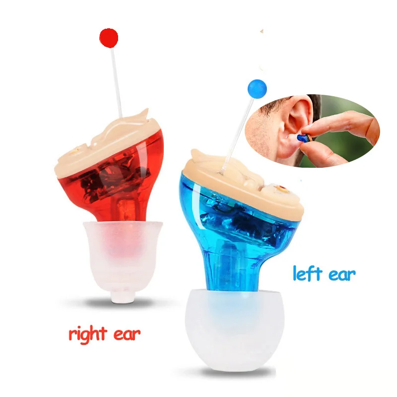 Portable Inner Ear Hearing Aid Invisible Hearing Aid Digital Mini Hearing Device Sound Hearing Amplifier