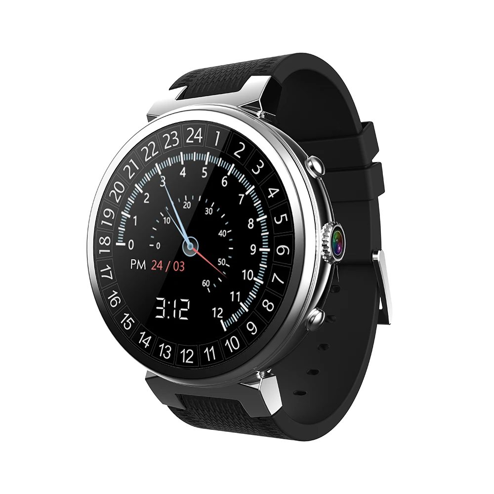 

Android 5.1 3G Smart Watch Phone 1.3GHz SIM Card 1.3inch TFT Touch Screen BT 4.0 GSM WCDMA WiFi GPS Camera Pedometer Smartwatch