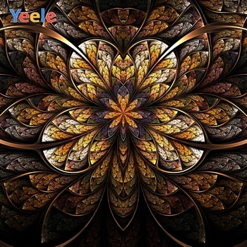 

Yeele Wall Decor Photocall Vintage Mandala Flowers Photography Backdrops Personalized Photographic Backgrounds For Photo Studio