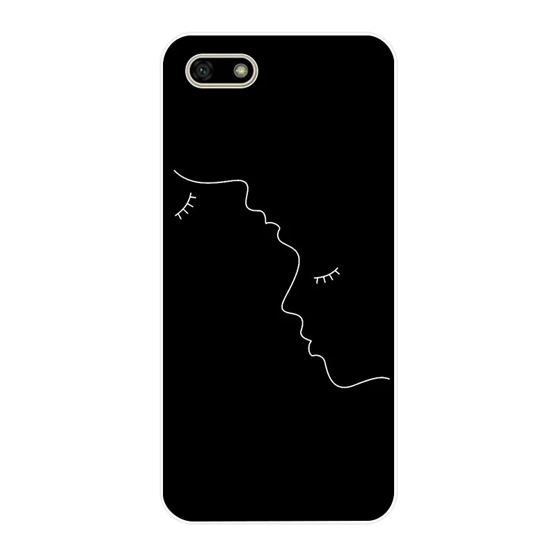 H силиконовый чехол для 5,4" дюймов huawei Y5 PRIME чехол Мягкая задняя крышка чехол для телефона для huawei Y5 чехол Coque бампер сумки - Цвет: 47