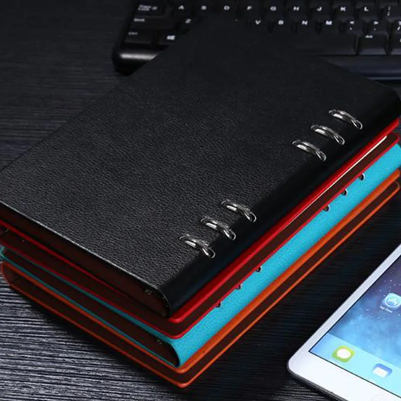 Универсальный блокнот A5 с шестью отверстиями высококлассный деловой тетрадь из