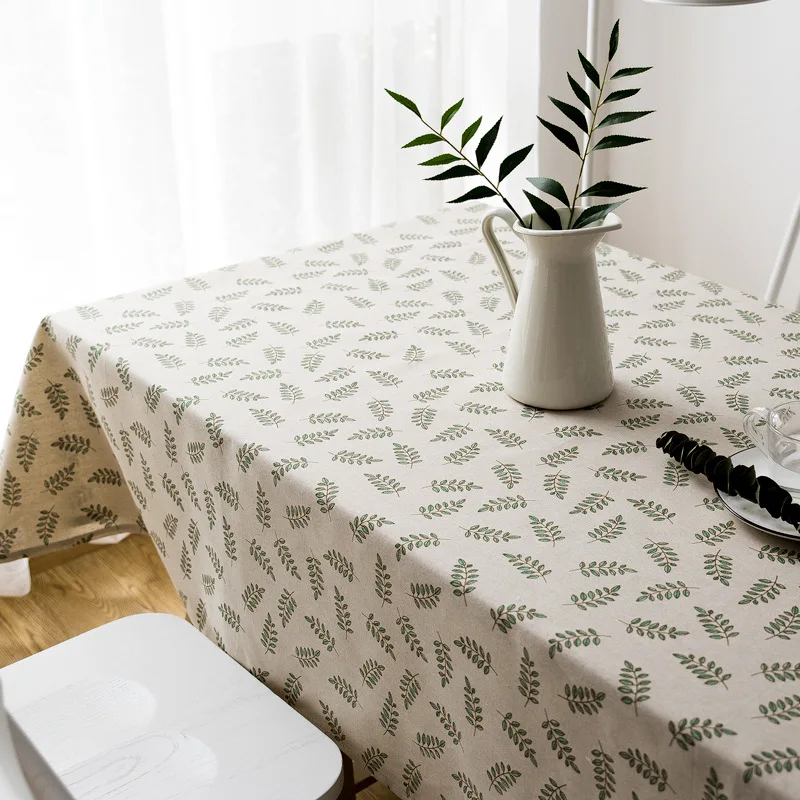 

Pastoral Cotton Linen Fabric Desk Buyan Artist With Table Cover Clothes Cloth Gabe Table-cloth Tablecloths Tablecloth