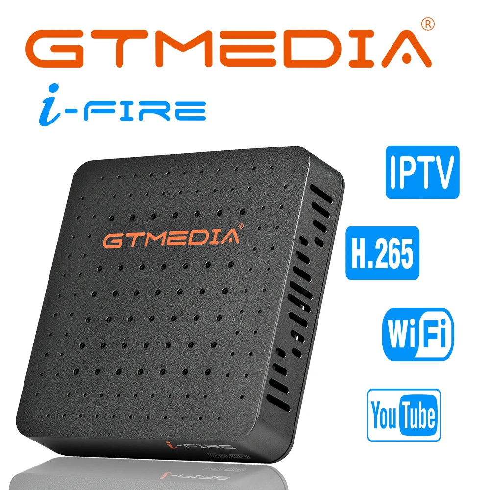 GTmedia iFire IPTV Декодер каналов кабельного телевидения French Spain Италия арабский IPTV голландский подписки мудрость Поддержка vod m3u enigma2 приставка