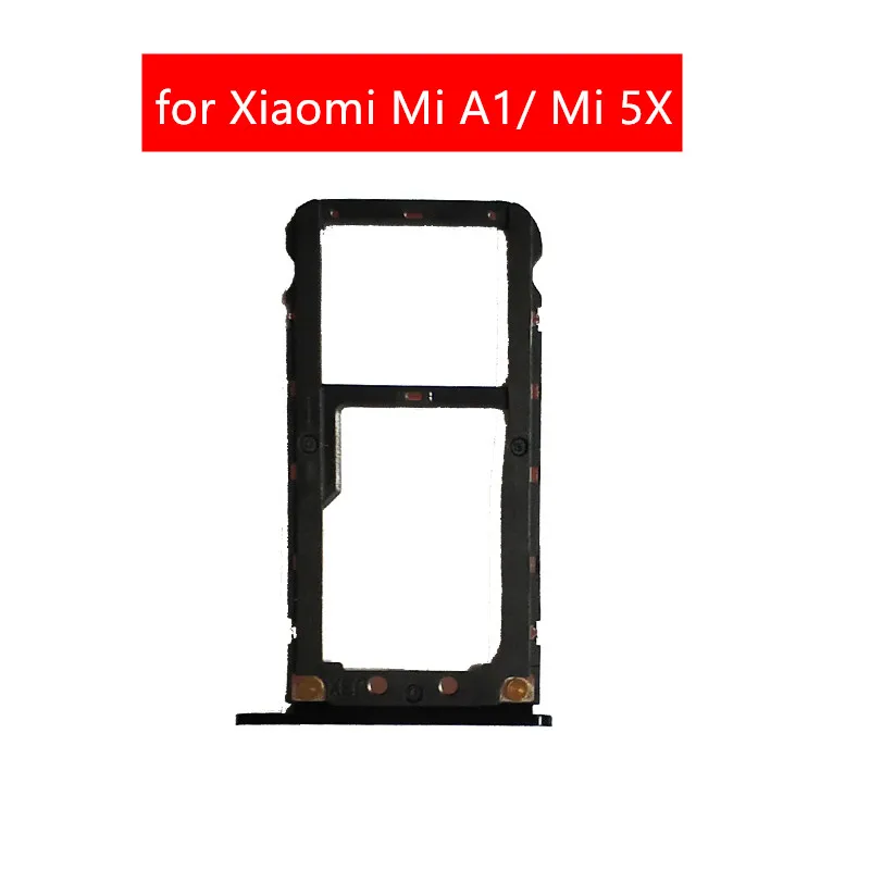 

for Xiaomi Mi A1 Card Tray Holder SIM Micro SD Card Slot Adapter for Xiaomi Mi 5X MiA1 Repair Spare Parts