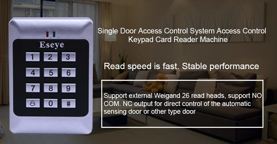 Keypad Single Door Stand-alone