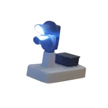 1: 87 железнодорожная сигнальная лампа с низким сигналом для HO Scale Sand Scene