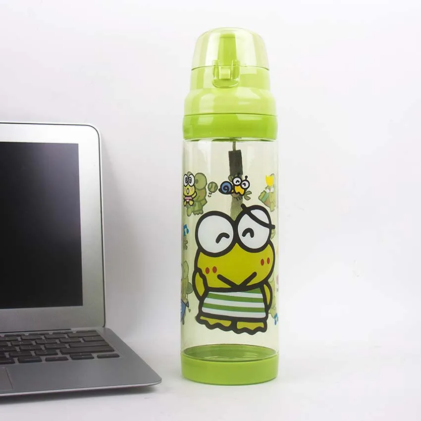 

Modern Design 650ml Lovely Animals Outdoor Portable Sports Cycling Camping Bicycle Plastic School kids Water Bottle