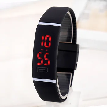 

Hot Sale Waterproof LED Bracelet Children Women Watch Men Digital Wristwatch Sports Shock Fashion Clock relojes mujer New Smile