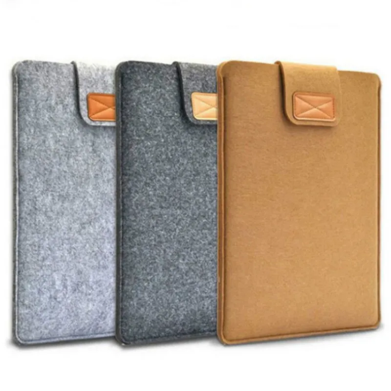 9.7 10.5'' Tablet Sleeve Bag Case Universal Wool Felt Fabric Cover for