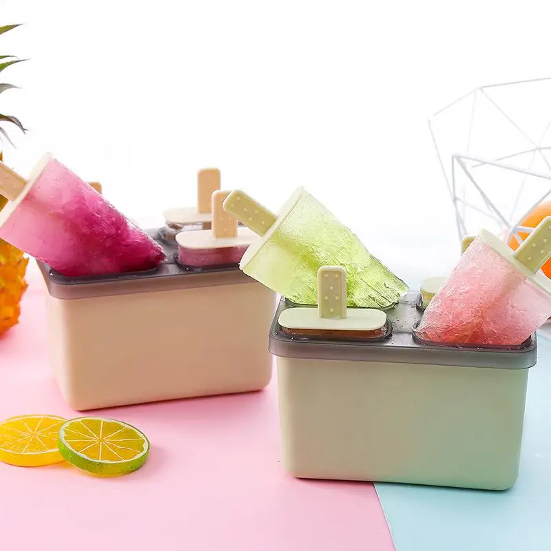 Пластмассовая форма для заморозки мороженого, инструмент для изготовления конфет, сок формы для мороженого, детский поп лоток для мороженого на палочке, производитель кубиков льда