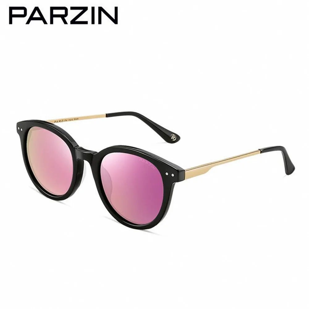 black Damen black Sonnenbrille Silver black leopard Purple Bunte Schwarz Follower Purple Shades Frauen Gläser Parzin Polarisierte Weibliche Driving Fall Vintage 9655 Silver Mit 1qnTY