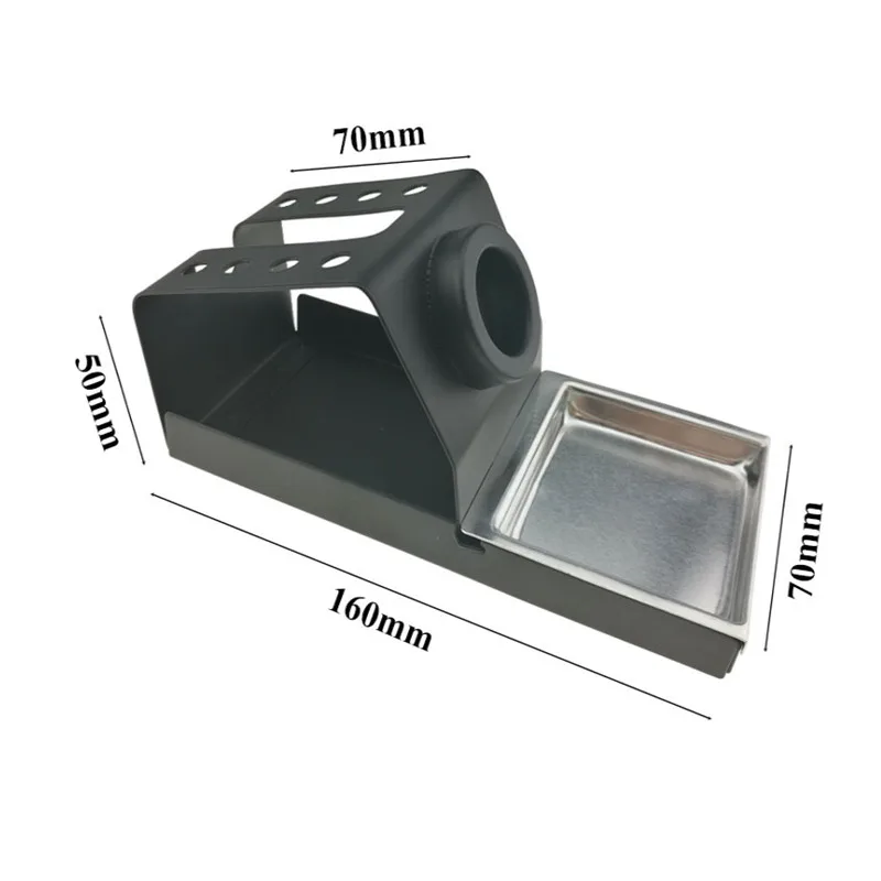 KSGER подставка для паяльника T12 держатель для сварочного утюга STC STM32 металлическая ручка алюминиевый сплав инструменты сварка ремонт DIY
