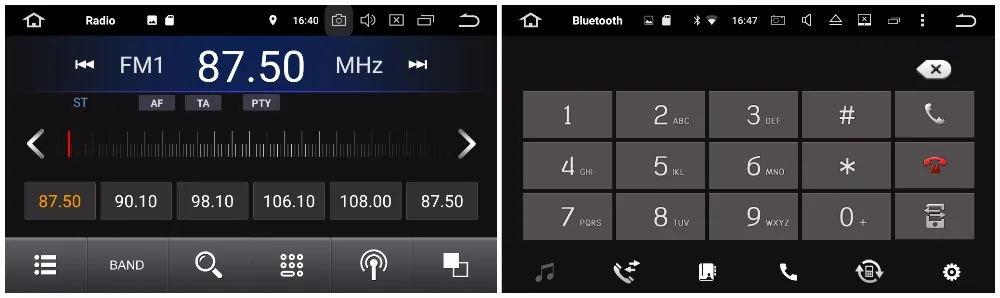 1024*600 Android 8,1 Автомагнитола DVD gps мультимедиа головное устройство для Ford Fiesta 2011- с 2 Гб оперативной памяти Bluetooth 4G wifi зеркало-ссылка