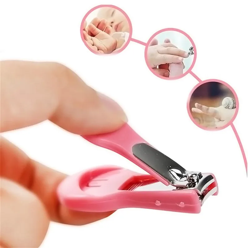 Милые безопасные для малышей маникюрные кусачки для ногтей Детские Маникюрные Ножницы Уход за детскими ногтями