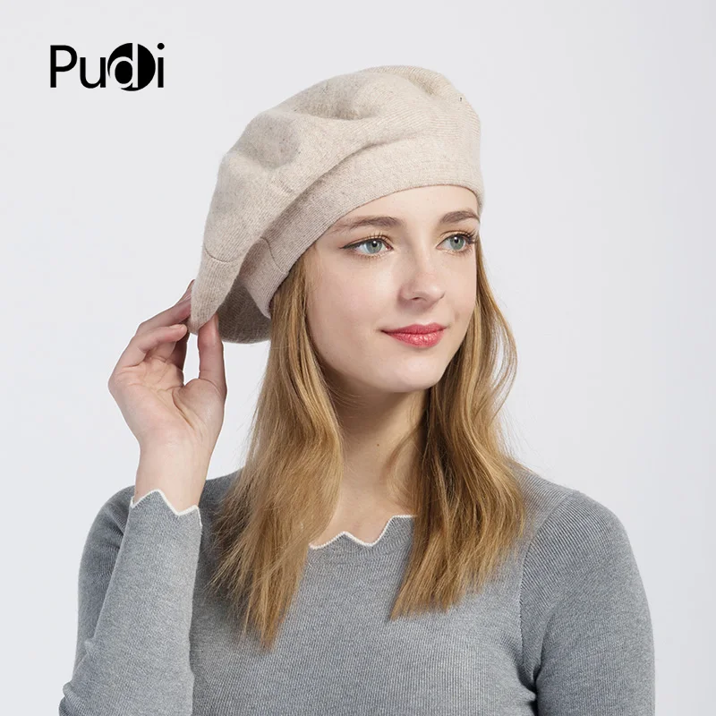 

Pudi The new women winter warm knitted hat beanies beret hk707 winter cpas