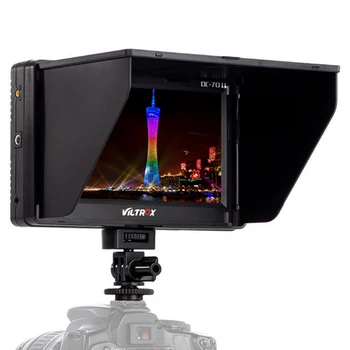 

Viltrox 7'' DC-70 II 1024*600 HD LCD HDMI AV Input Camera Video Monitor Display field monitor for Canon Nikon DSLR BMPCC
