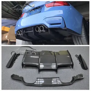 

carbon fiber F80 M3 F82 M4 diffuser fit for F80 M3 F82 M4 PSM fiber material diffuser+diffuser plate+side rear canard