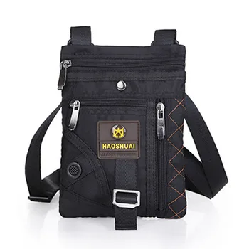 

Men Nylon Shoulder Messenger Bags Military Motorcycle Rider High Quality Waist Crossbody Fanny Pack Hip Bum Belt Bag wallet
