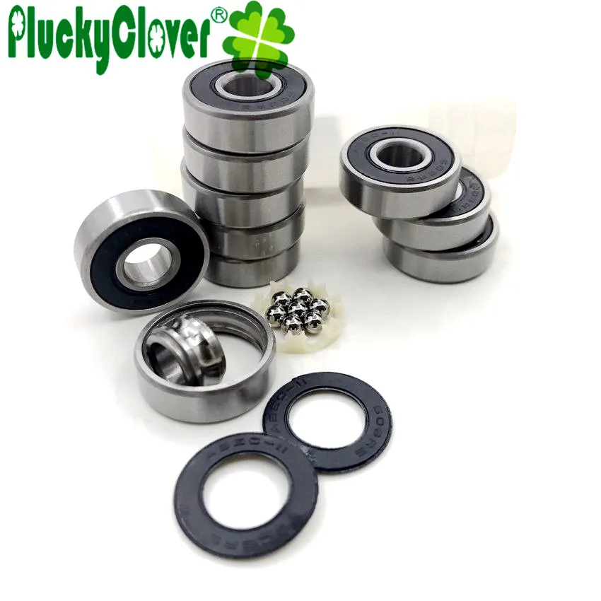 10Pc Bambini Scooter Skateboard Pattini A Rotelle Scarpe Pesce Serpente Onda Bordo Longboard Tavola Da Ballo Skateboard Cuscinetto 608Zz A Buon Mercat