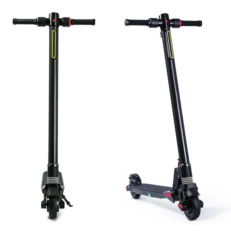 Clearance 2019 NEW Dual Motors Foldable S5 PRO Electric scooter Carbon Fiber scooters Skateboard Kick Scooter powerful electric bicycle 0