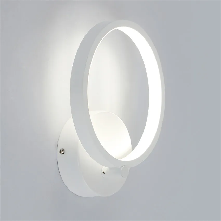 

20cm 12W Modern led Sconce wall lights for bedroom study living balcony Acrylic led wall lights Lamp Fixture for Home Lighting