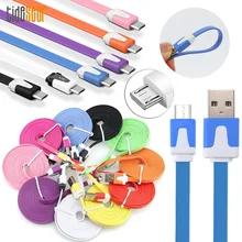 10 шт. 2 м 6 футов Micro USB кабель для Xiaomi Redmi Note 5 Pro 4 Реверсивный Micro USB кабель для зарядки и передачи данных для samsung S7 мобильный телефон