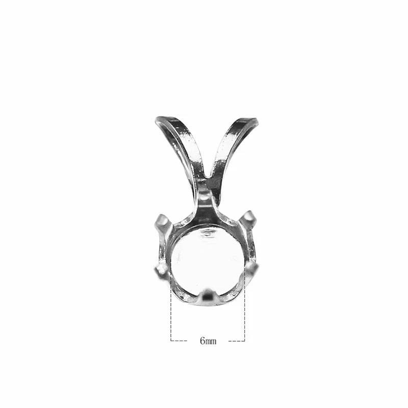 Подвеска Beadsnice ID27403smt17 подходит для 6 мм круглого кабошона из стерлингового