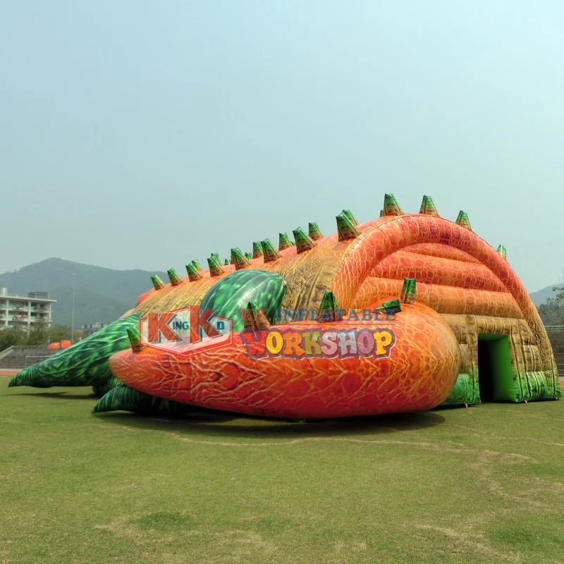  Large creative crocodile style inflatable huge tent