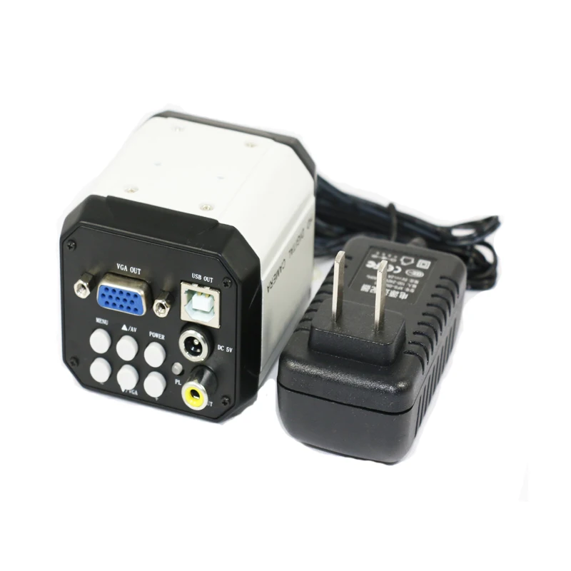 Envío desde ruso 130X lente zoom cámara Digital microscopio VGA USB CVBS TV industrial teléfono rep