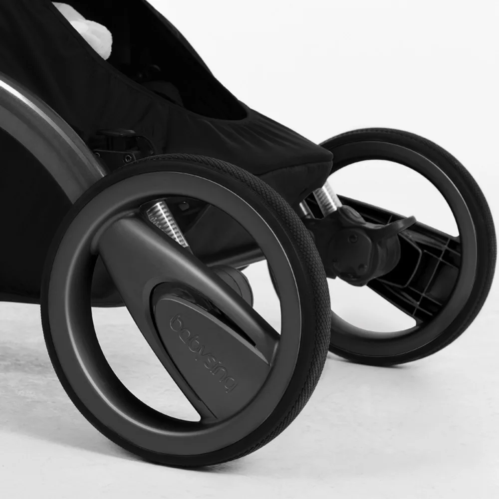 Babysing V GO 360 градусов вращающиеся колеса Высокая Пейзаж каретки Складная коляска