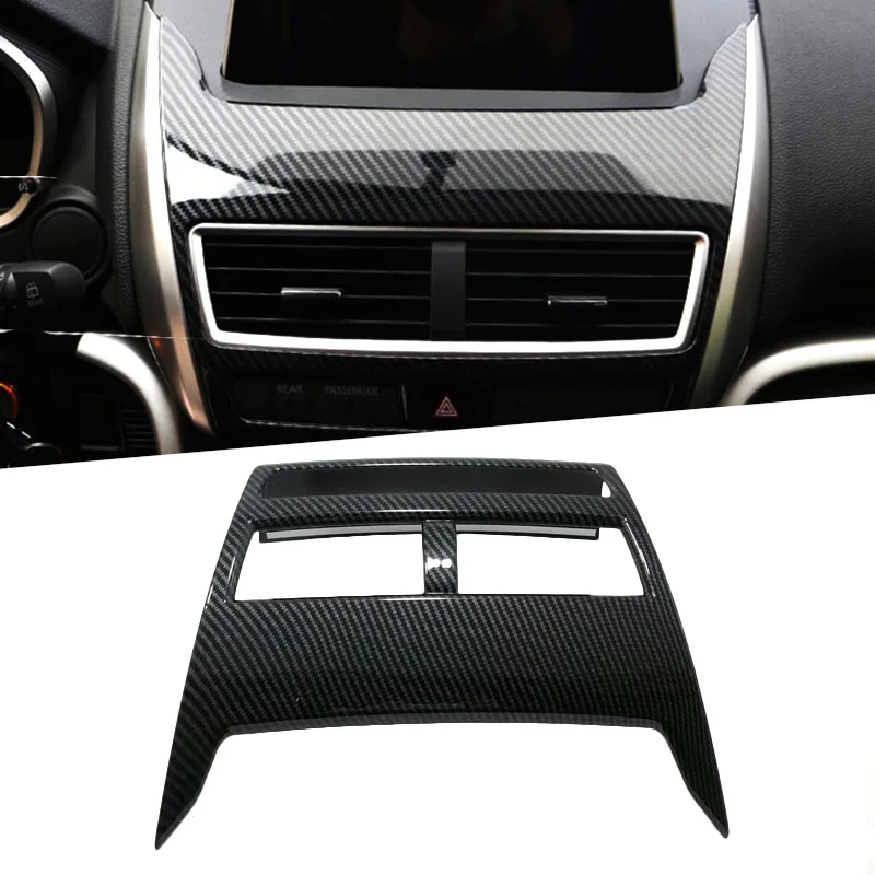

Car Dashboard Navigation Panel Decoration Trim Frame Cover for Mitsubishi Eclipse Cross 2017-2018 Carbon Fiber Color