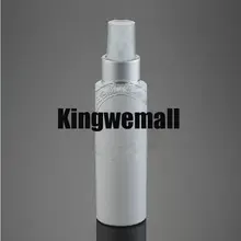 300 шт./лот 100 мл ПЭТ Пластик пустой распыления воды бутылка белого цвета